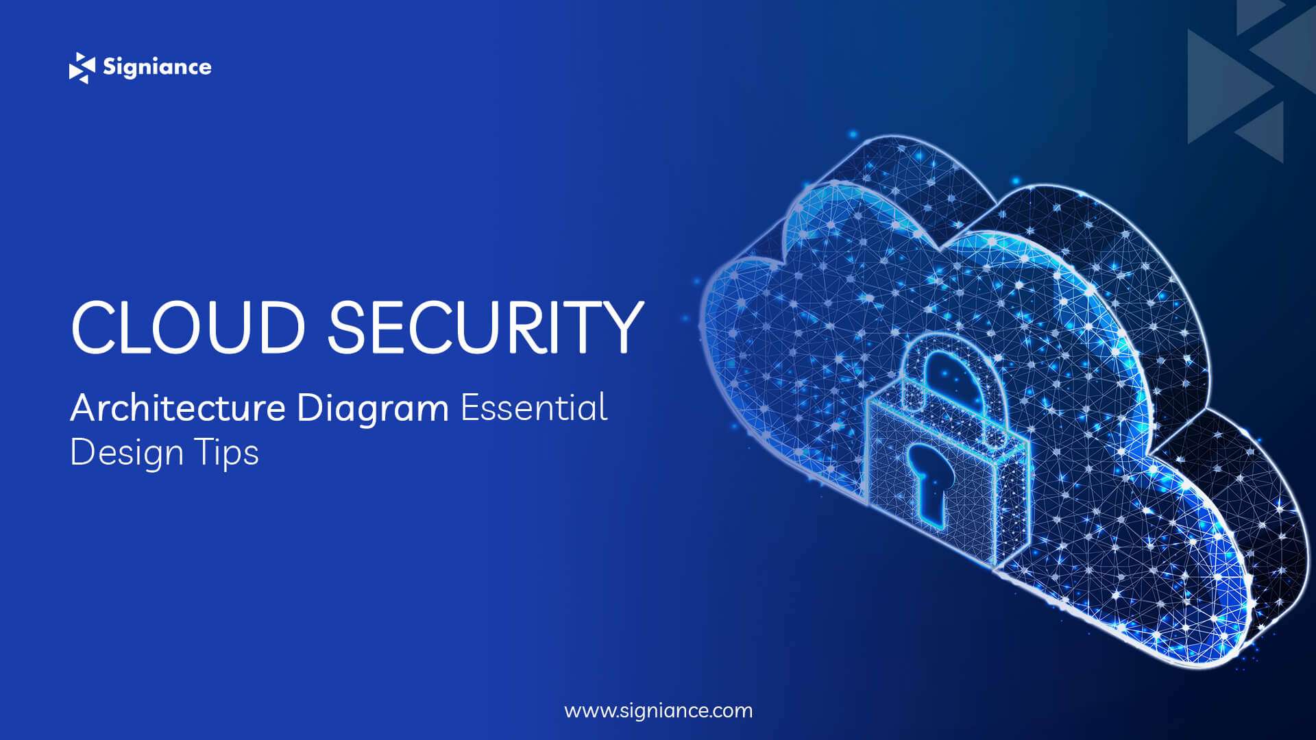 Cloud Security Architecture Diagram Essential Design Tips- Signiance