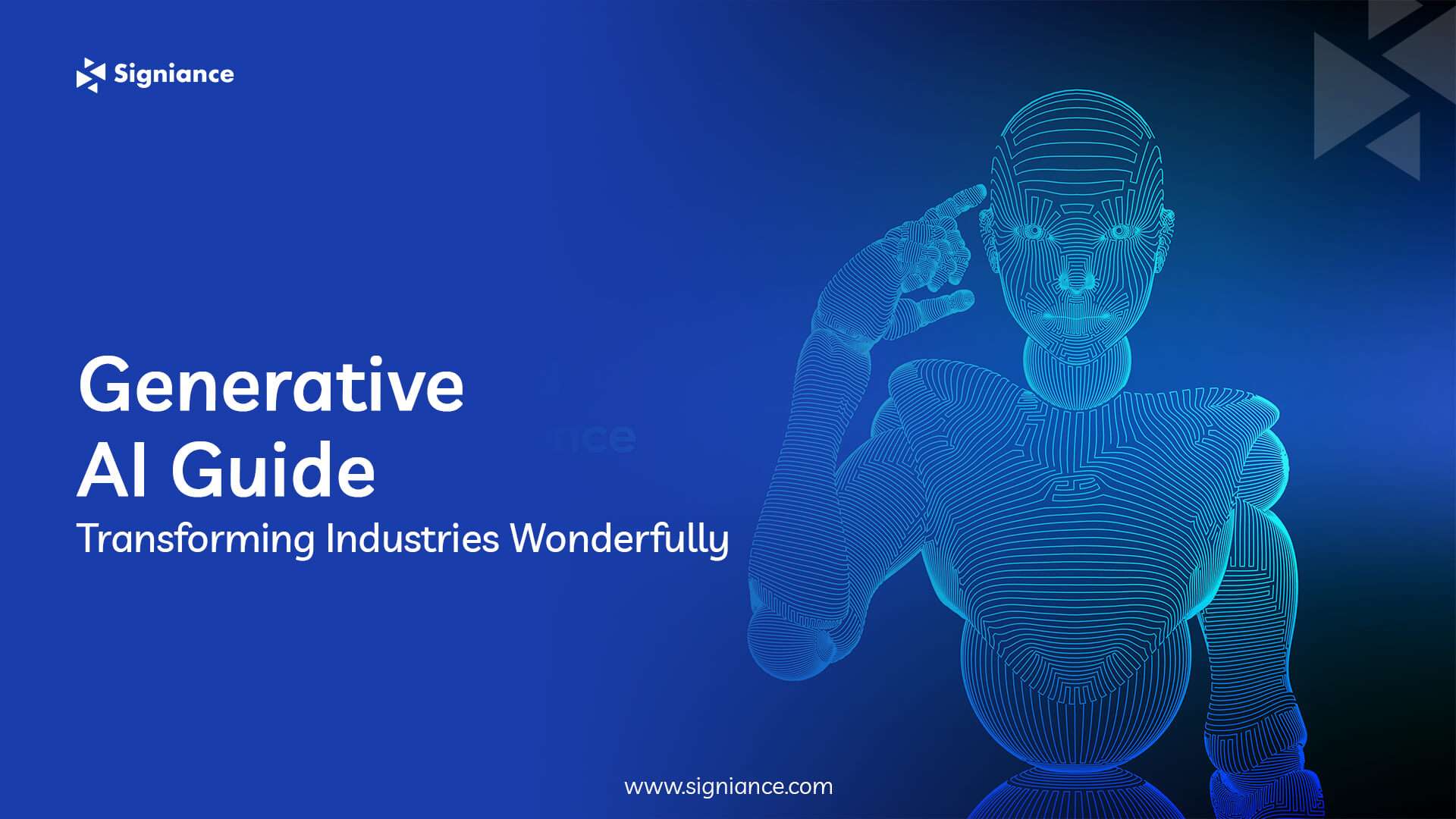 Generative-AI Guide Transforming Industries Wonderfully - Signiance