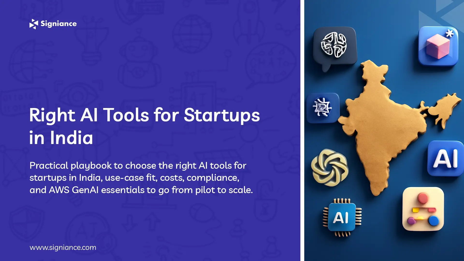 Right AI Tools For Startups In India - Signiance