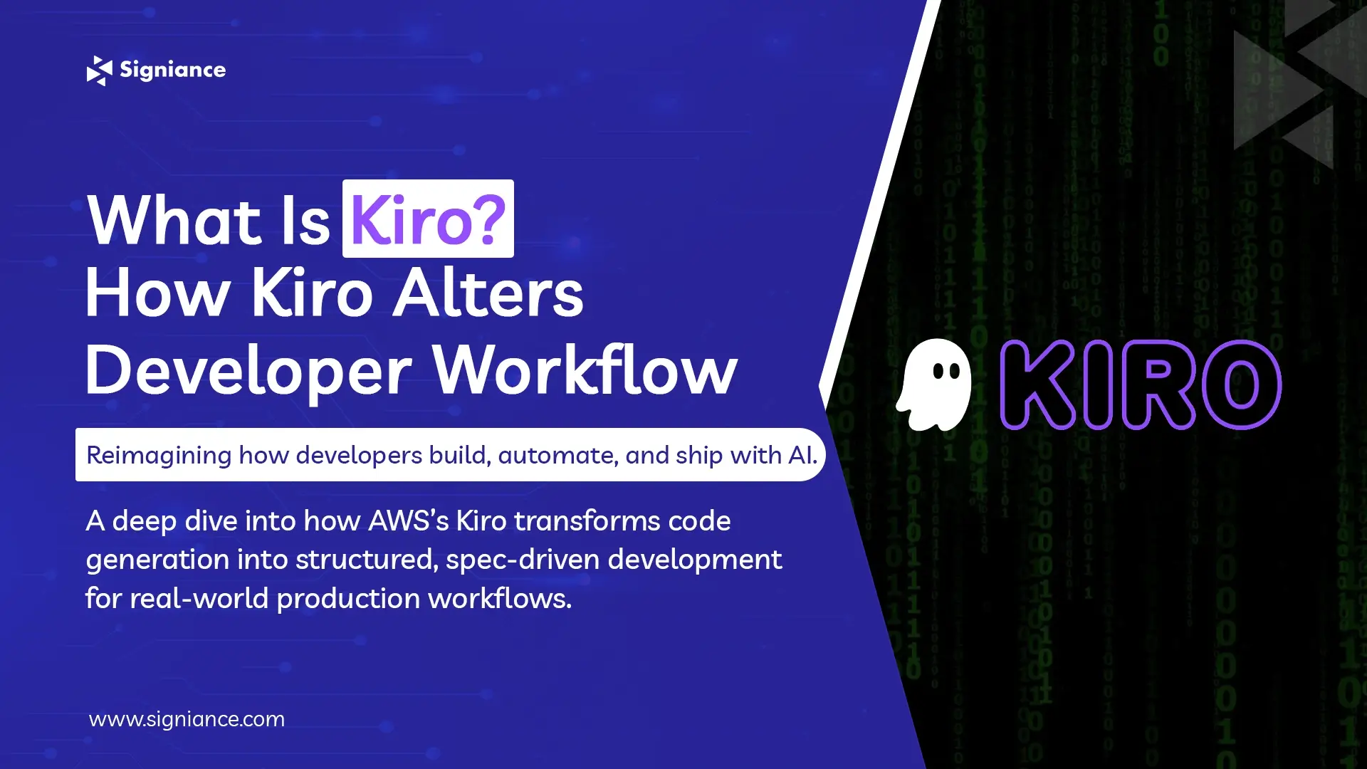 What Is Kiro Review Post - Signiance
