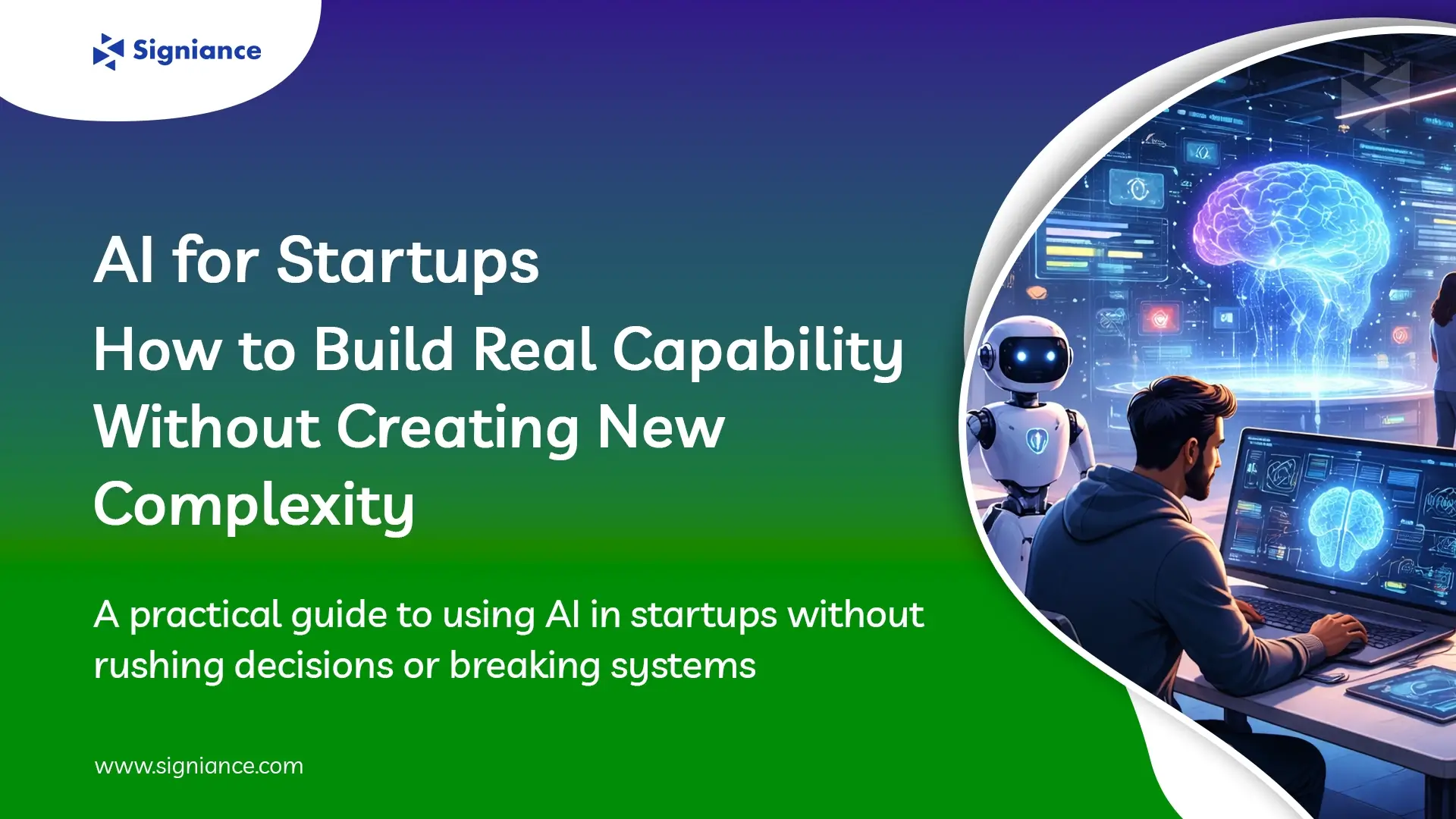 AI for Startups - Signiance