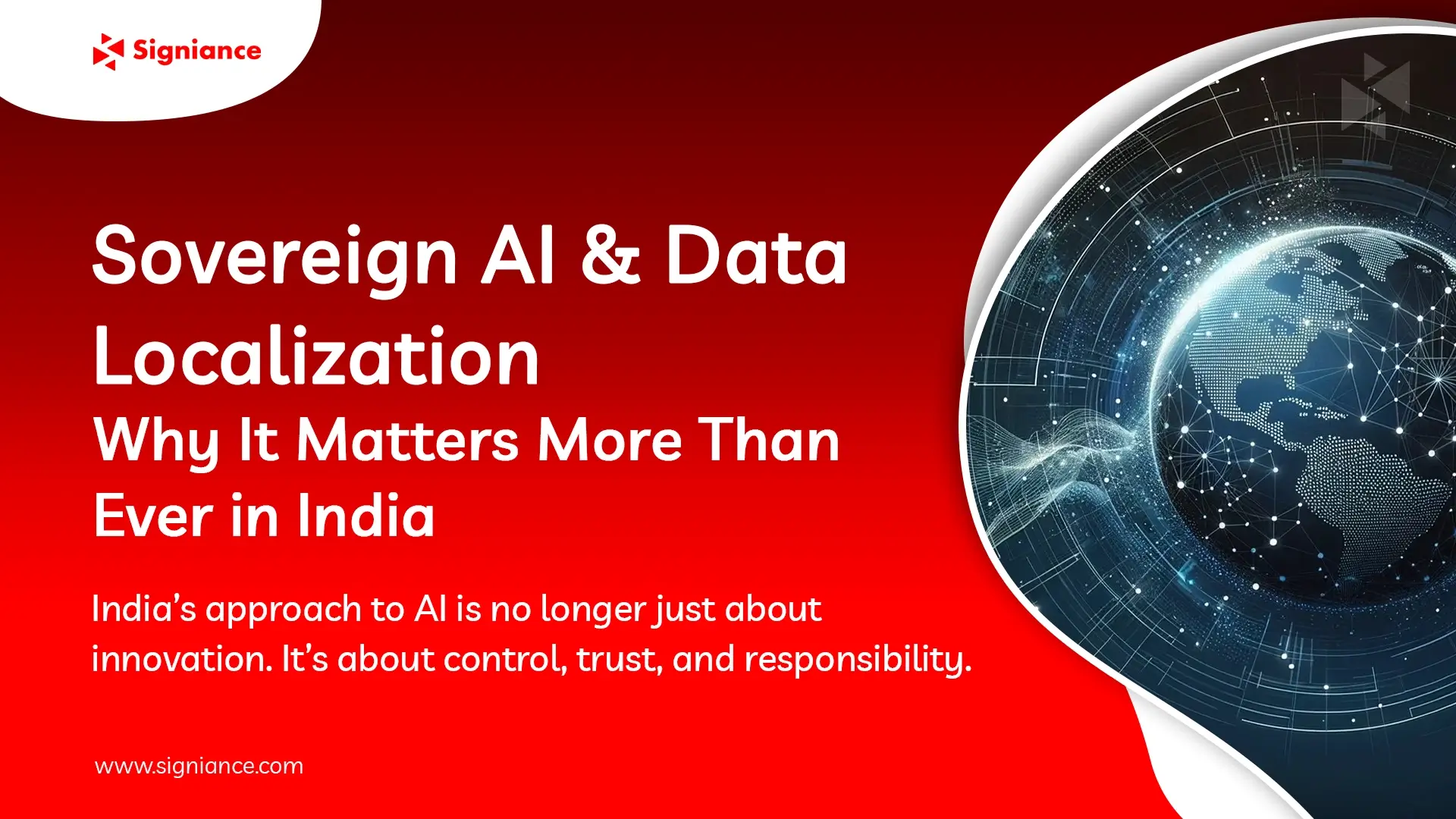 Sovereign AI & Data Localization - Signiance