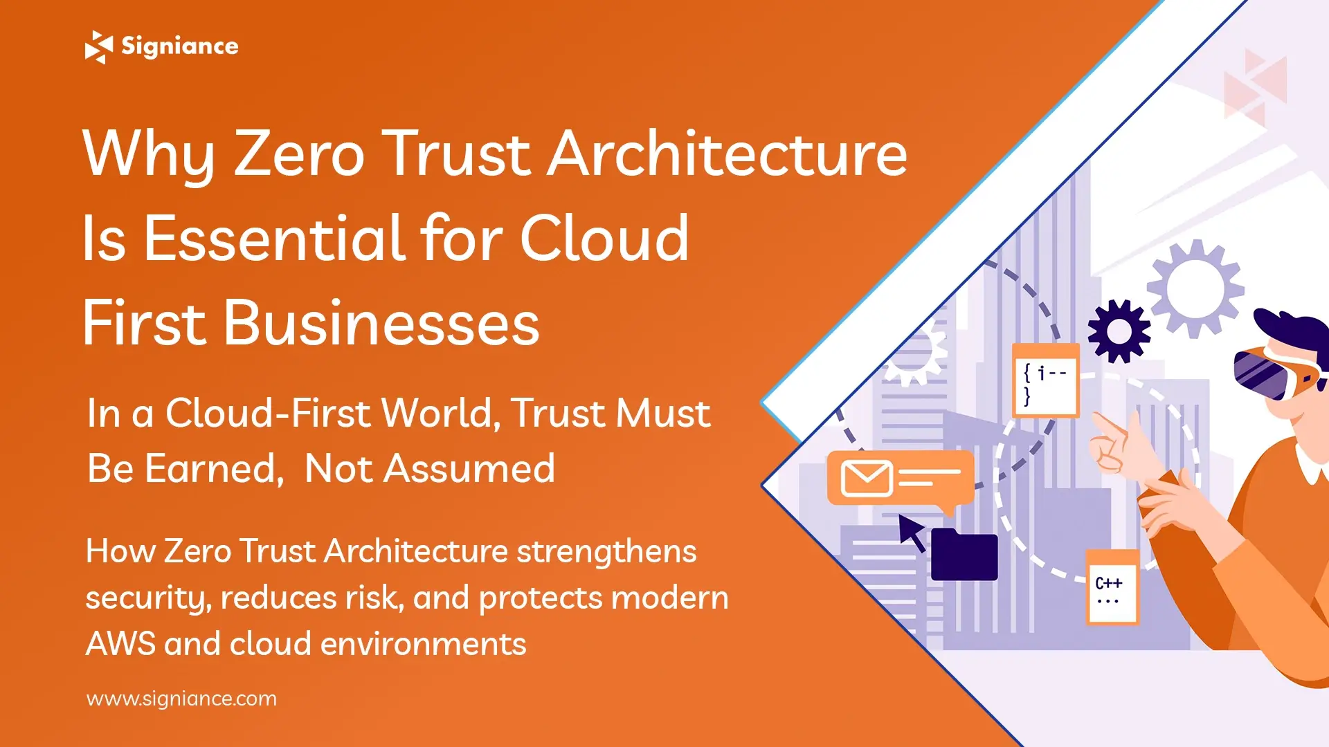 Why Zero Trust Architecture Is Essential for Cloud-First Businesses - Signiance