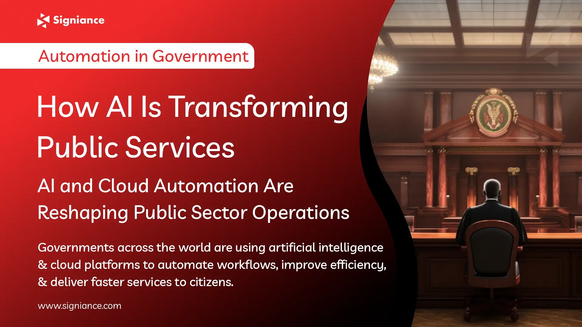 Automation In Government - How AI Is Transforming Public Servicesr - Signiance (1)