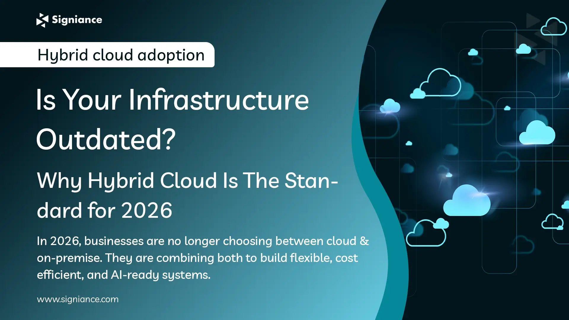 Why Hybrid Cloud Is the Standard for 2026 - Signiance