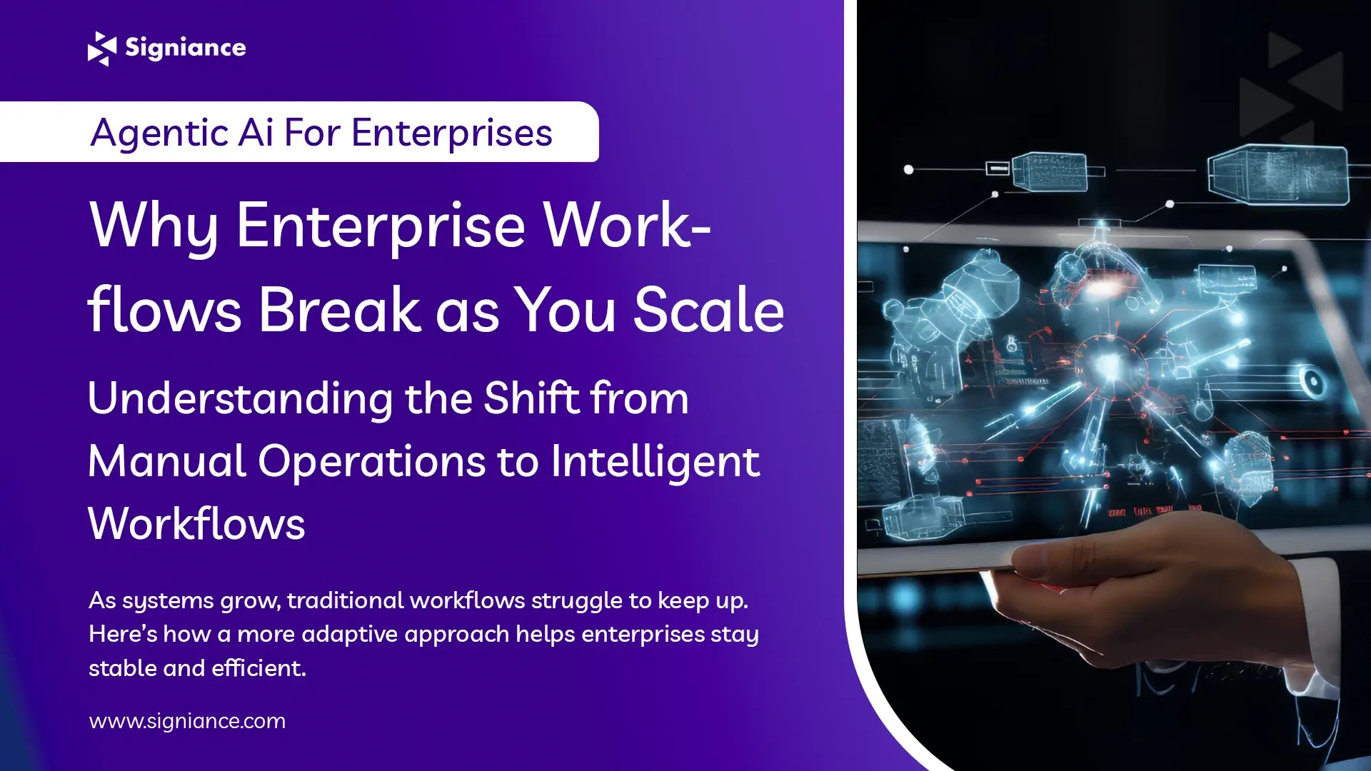 Why Enterprise Workflows Break as You Scale - Signiance