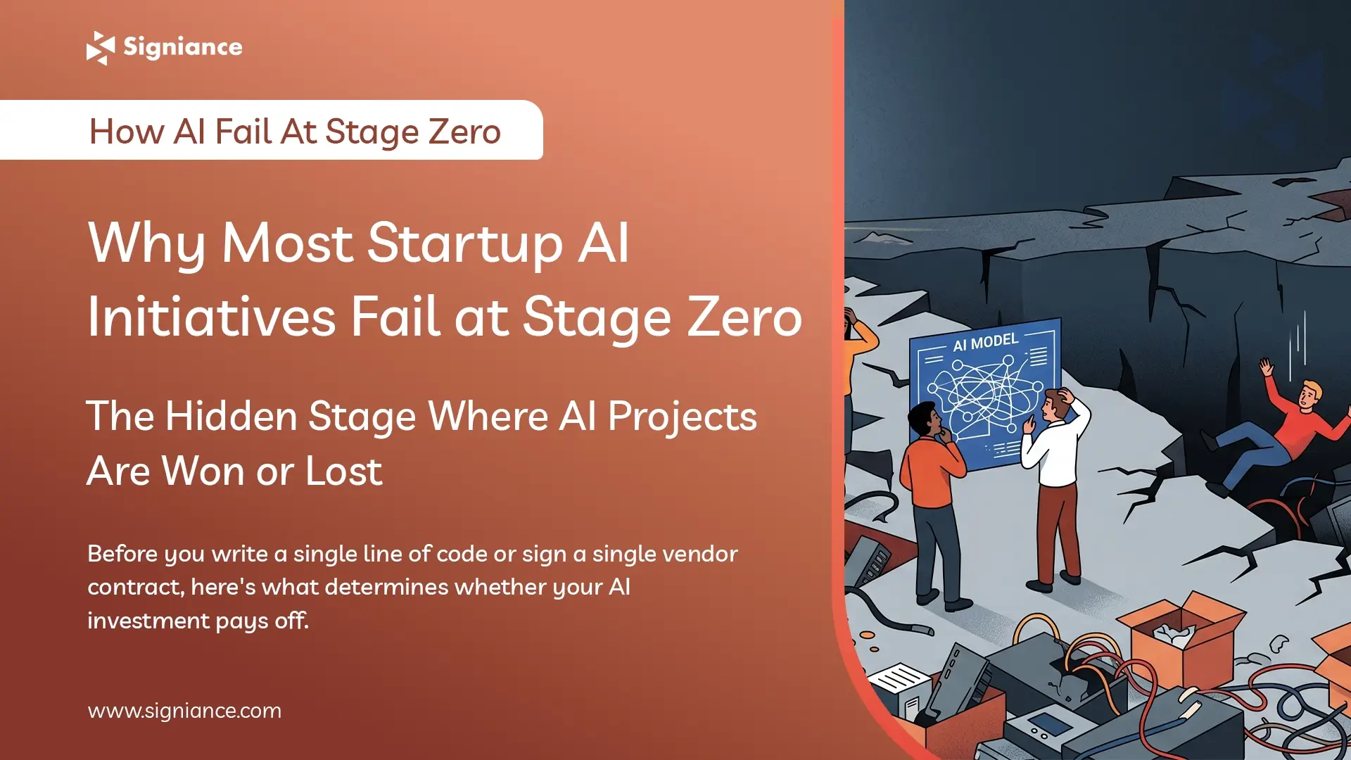 Why Most Startup AI Initiatives Fail at Stage Zero - Signiance