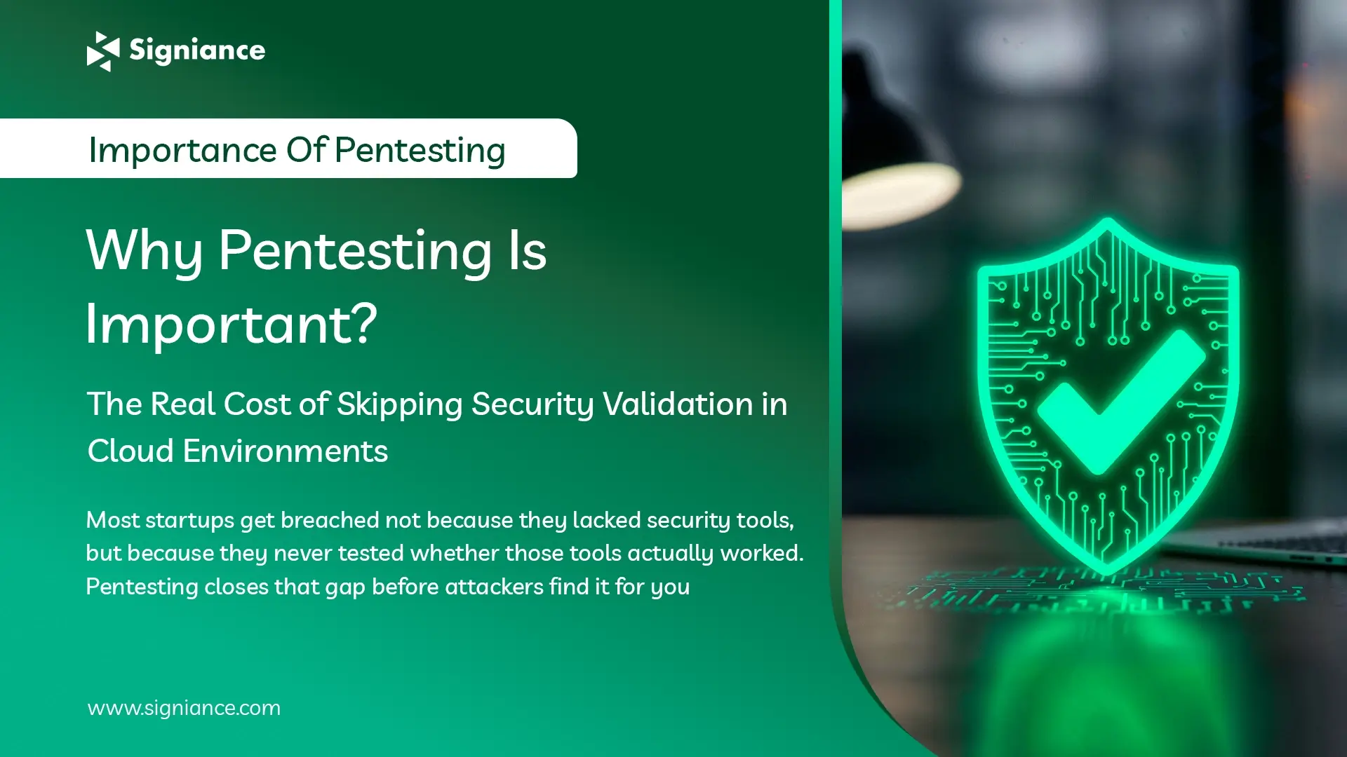 Why Pentesting Is Important - Signiance