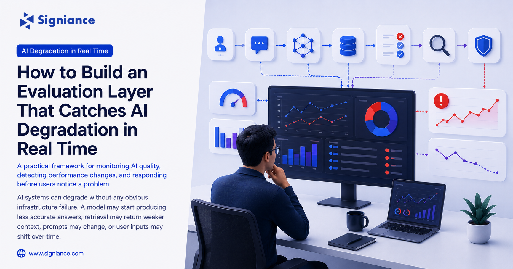 How to Build an Evaluation Layer That Catches AI Degradation in Real Time - Signiance