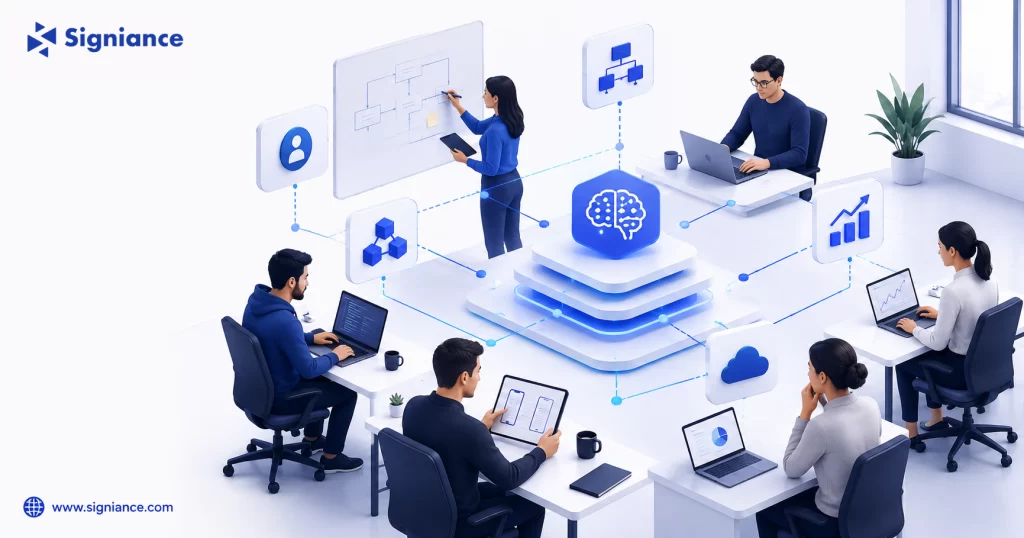 How to Structure Your Team for AI Native Products - Signiance 1