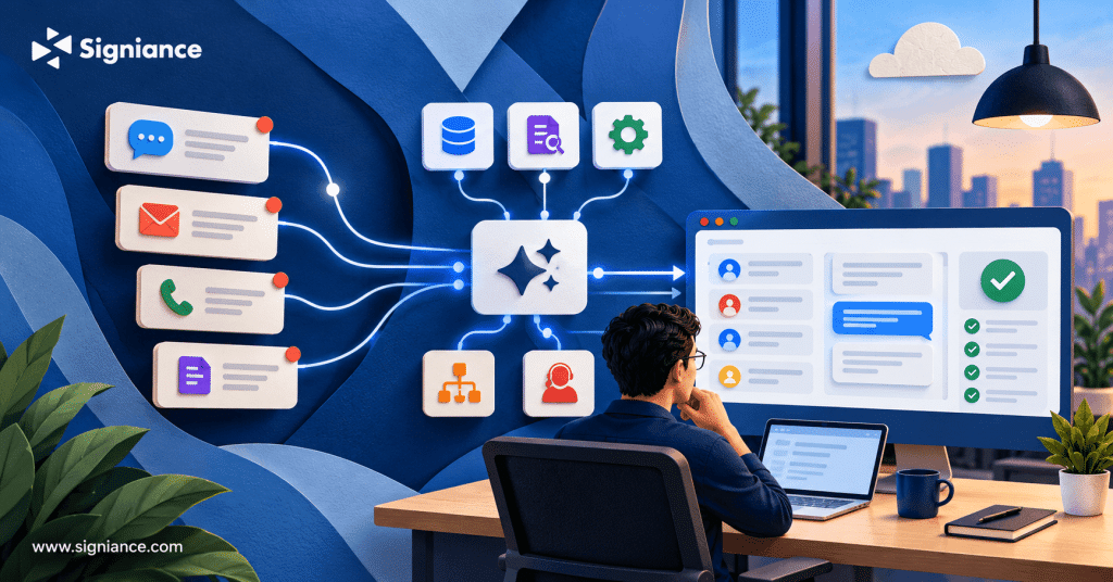 Anatomy of an AI-Native Support Platform From Ticket to Resolution - Signiance